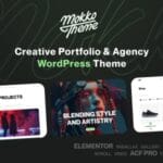 Mokko - Creative Portfolio & Agency WordPress Theme